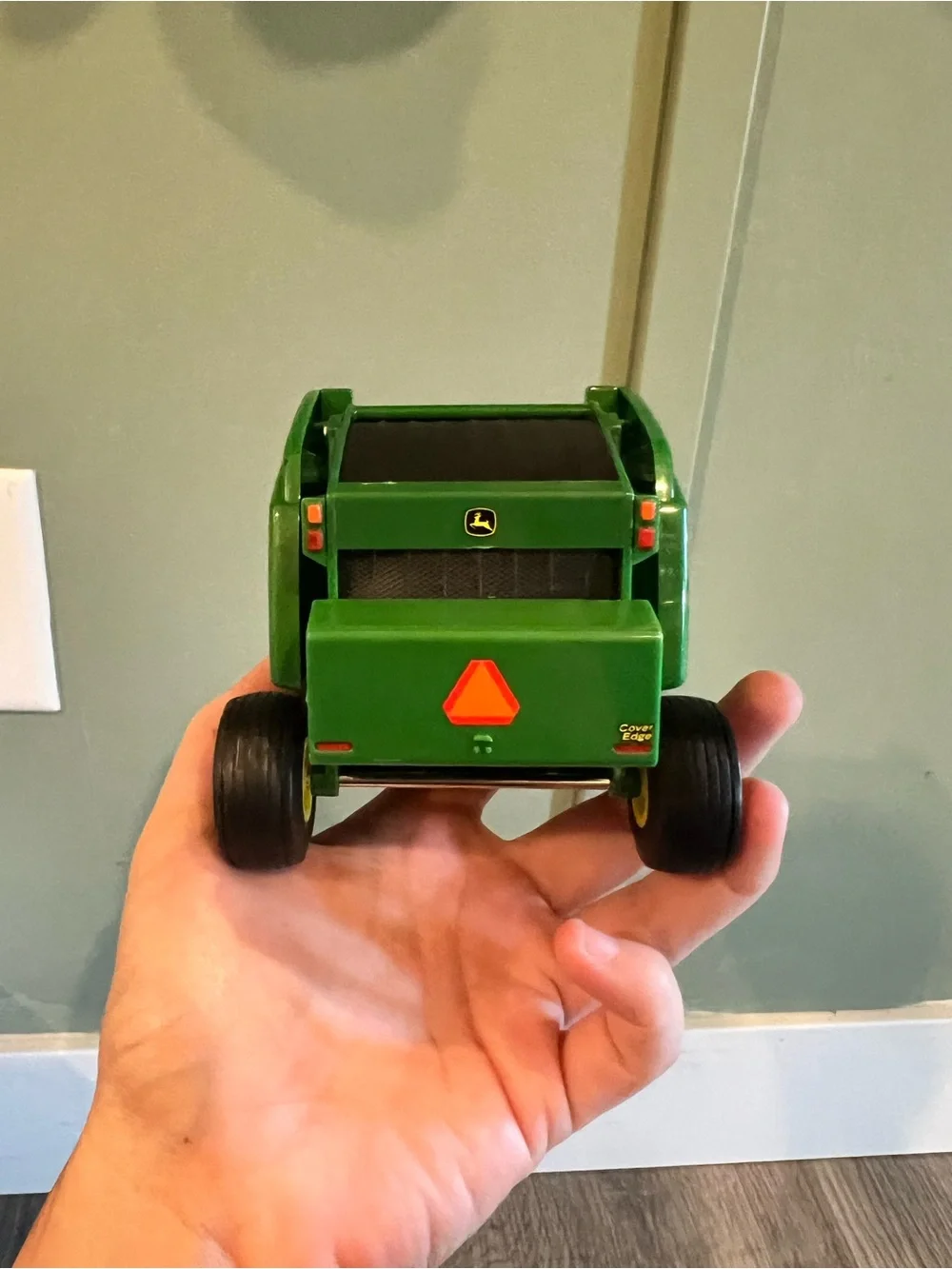 John Deere Green and Yellow Round Baler Toy